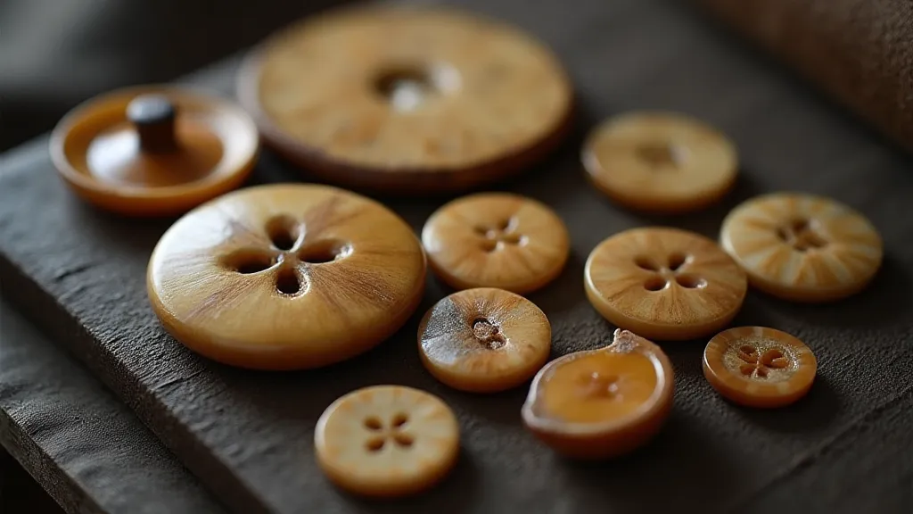 Antique Horn Buttons