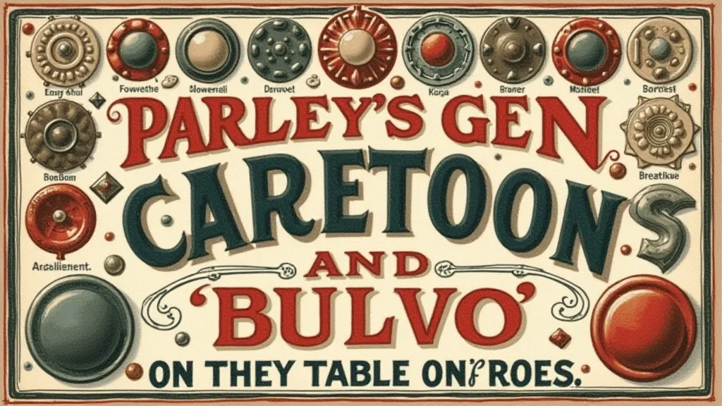 Vintage advertisement for a button factory.